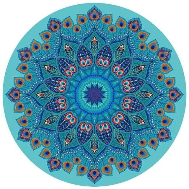 Round Yoga Mat