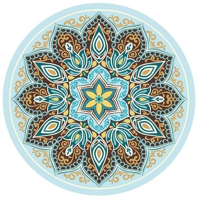 Round Yoga Mat