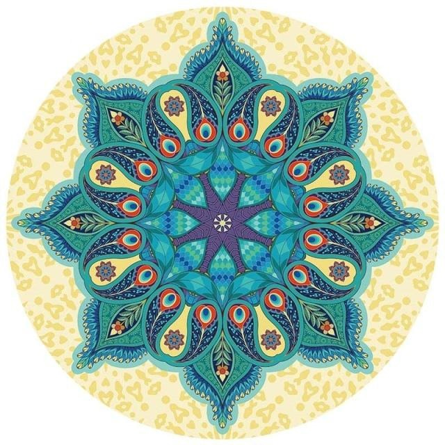 Round Yoga Mat